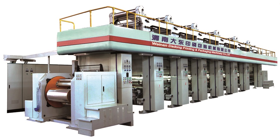 YDJW300無軸傳動（dòng）機組式凹版印刷機